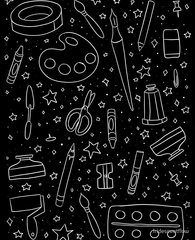 Art Supplies Doodles iPad Case & Skin for Sale by Iridescentflow