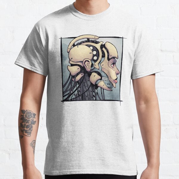 Novanink Cyborg Girl T-Shirt Classic T-Shirt