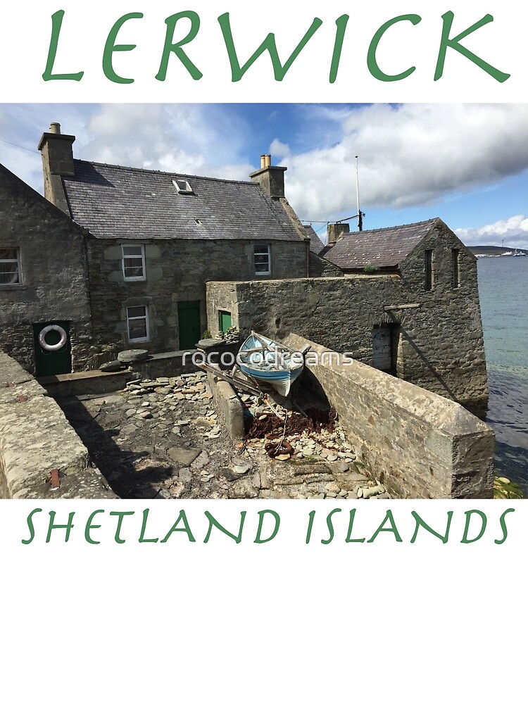 "Jimmy Perez's House, Lerwick, Shetland Islands" Canvas Print for Sale by rococodreams Redbubble