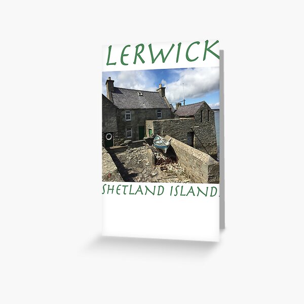 Item preview, Jimmy Perez's House, Lerwick, Shetland Islands designed and sold by Rococo Dreams.