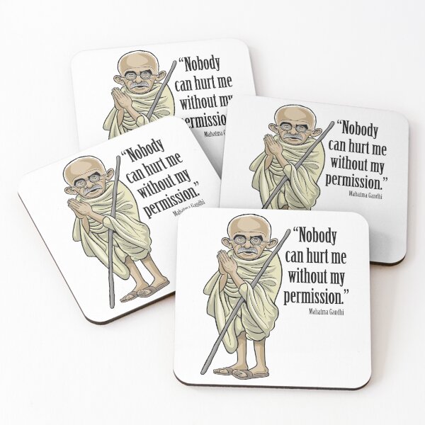 Item preview, Mahatma Gandhi (1869-1948) designed and sold by MacKaycartoons.