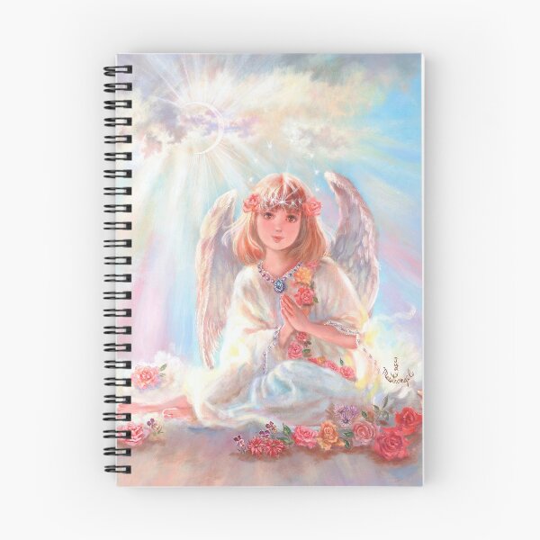 Item preview, GIRL ANGEL ON CLOUD designed and sold by Judy Mastrangelo.