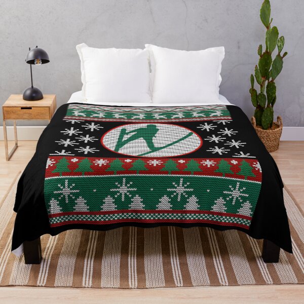 Item preview, Ski Jump ugly christmas gift idea Ski Jump lover designed and sold by LoveEveryWear.