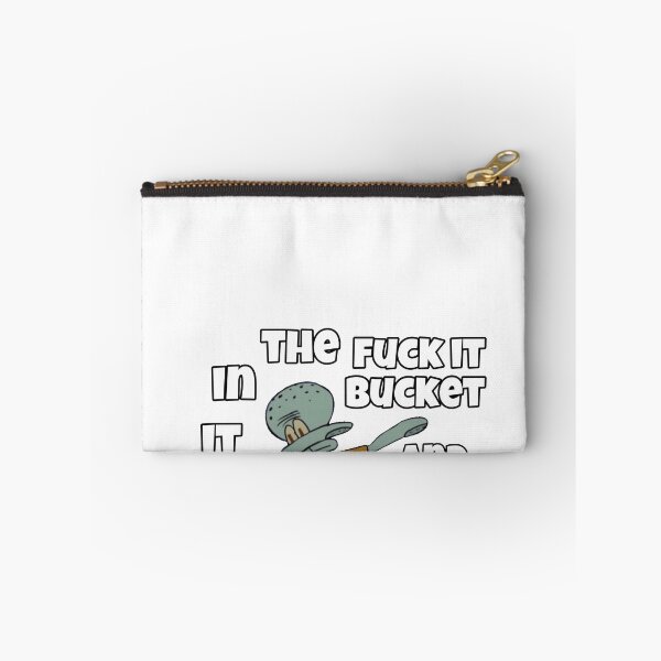 Item preview, chuck it in the fuck it bucket and move on sticker designed and sold by Kat3112.