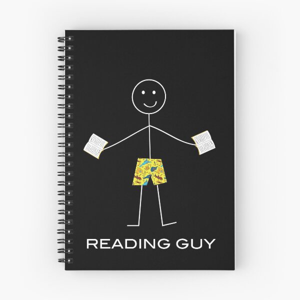 Item preview, Funny Mens Reading Guy designed and sold by whyitsme.