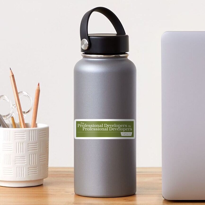 For Professional Developers By Professional Developers - Sticker Sticker