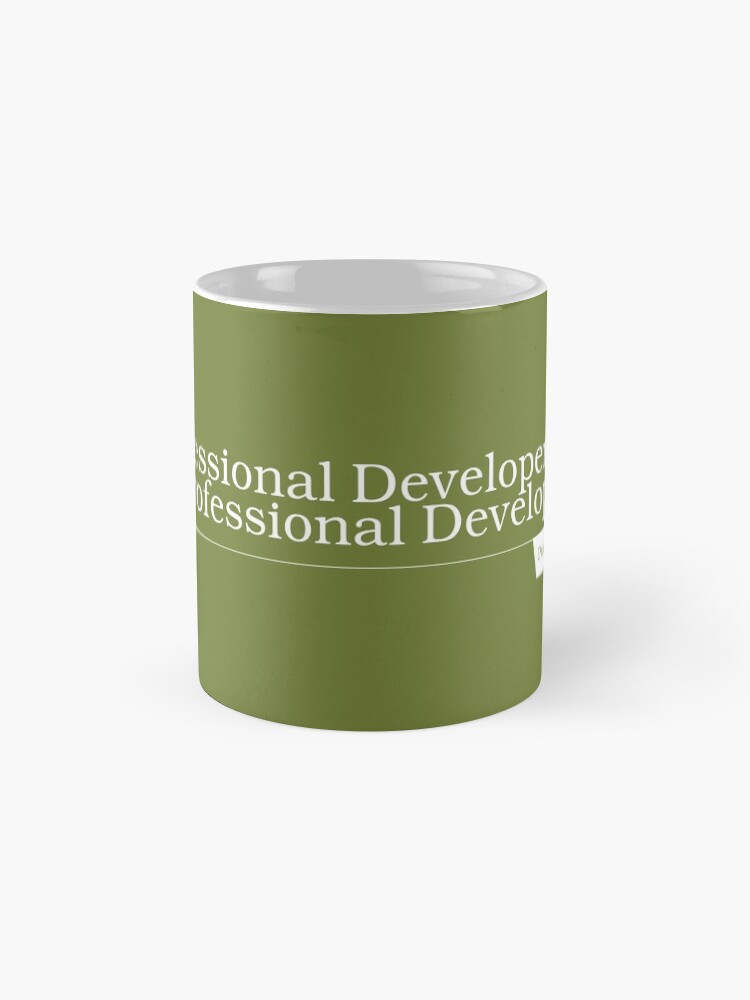 Alternate view of For Professional Developers By Professional Developers - Mug Mug