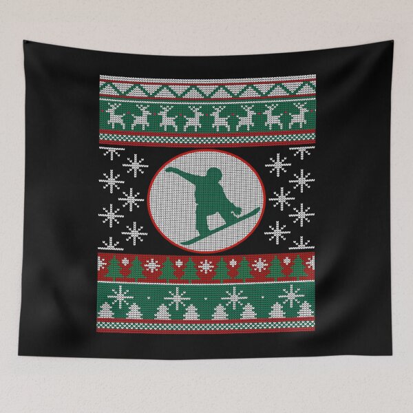 Item preview, Snowboarding ugly christmas gift idea Snowboarding lover designed and sold by LoveEveryWear.