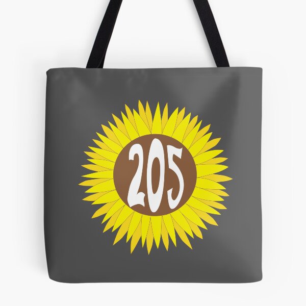 Item preview, Hand Drawn Alabama Sunflower 205 Area Code designed and sold by itsrturn.