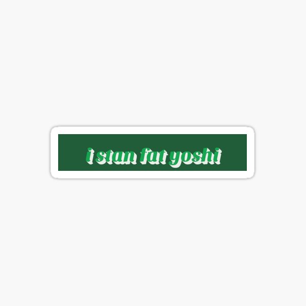 Yoshi Meme Stickers Redbubble - fat yoshi roblox decal
