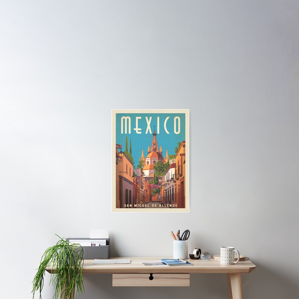 San Miguel de Allende Mexico Poster