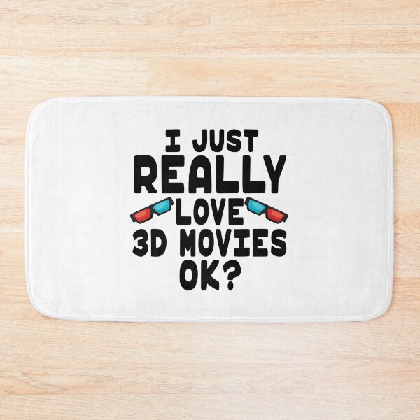 Item preview, I Love 3D Movies - 3D Movie Lover designed and sold by eternallygifted.