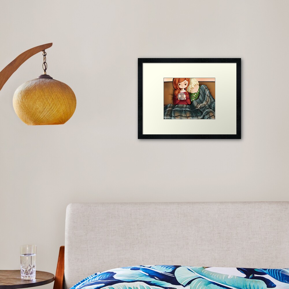 Item preview, Framed Art Print designed and sold by chocoandt.