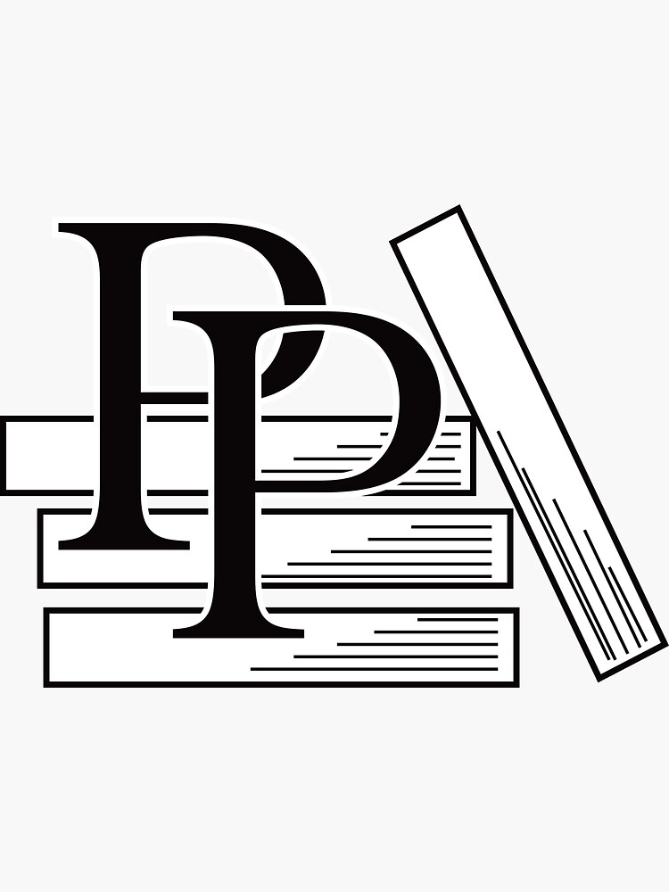 PragProg Books BW Logo - Sticker by PragProg