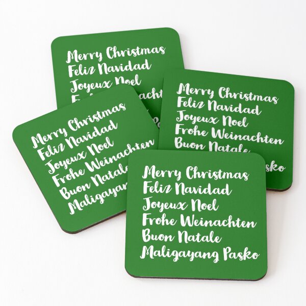 Item preview, Merry Christmas in different language designed and sold by atevern.