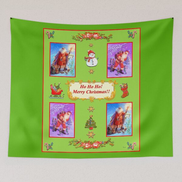 Item preview, SANTA AND UNICORN designed and sold by Judy Mastrangelo.
