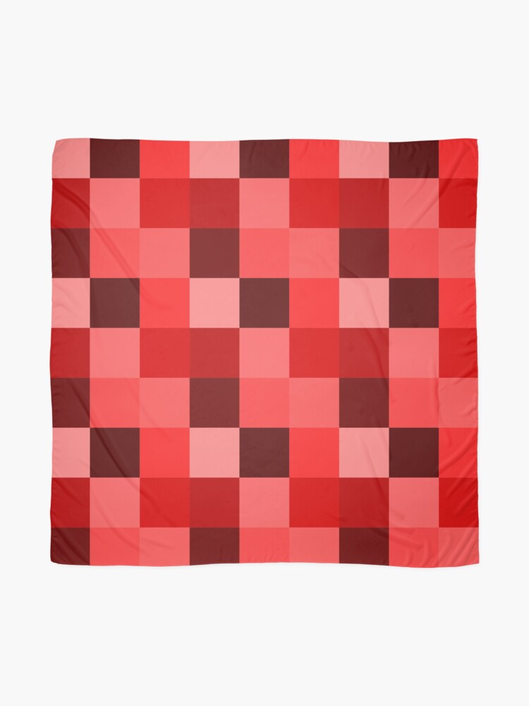 Thumbnail 2 of 3, Scarf, Cube Rojo designed and sold by kinkatstyle.