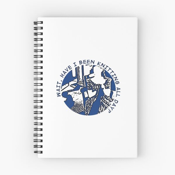 Item preview, Lavinia Dickinson "Wait, have I been knitting all day?" Logo designed and sold by stephensking.