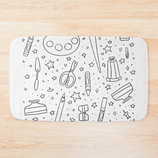 Item preview, Art Supplies Doodles designed and sold by Iridescentflow.