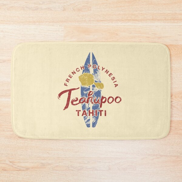 Item preview, Tahiti Teahupoo Surfing French Polynesian Vintage  designed and sold by IronEcho.