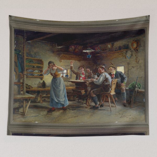 Item preview, Musical Entertainment On The Alm by Johann Hamza designed and sold by Xzendor7 Digital Art Creations.
