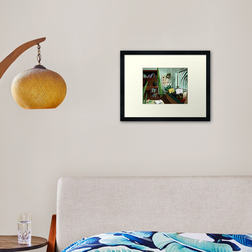 Item preview, Framed Art Print designed and sold by chocoandt.