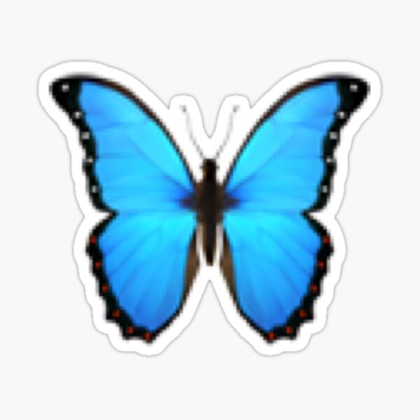 Emoji mariposa Pegatina