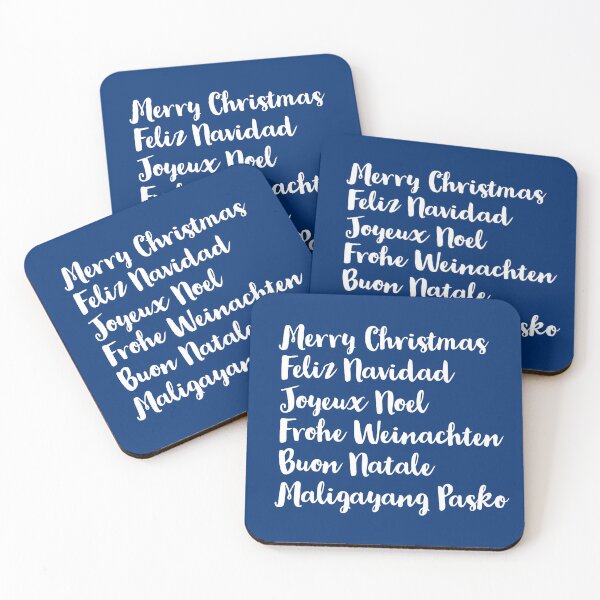 Item preview, Merry Christmas in different language designed and sold by atevern.