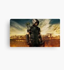 Arrow Season 4 | Green Arrow | Oliver Queen | Stephen Amell Canvas Print