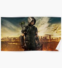 Póster Flecha Temporada 4 | Flecha Verde | Oliver Queen | Stephen Amell