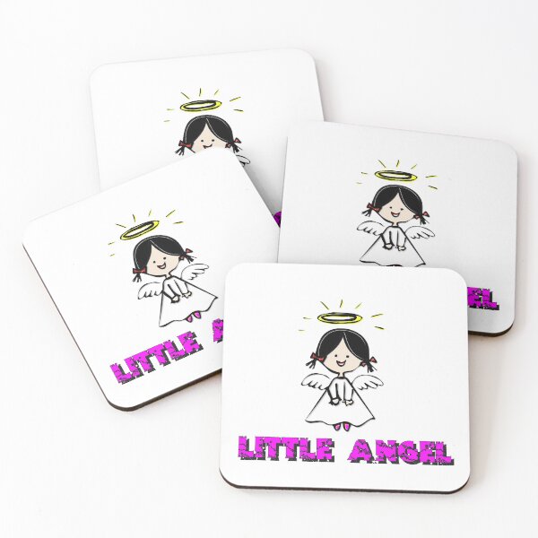 Item preview, LITTLE ANGEL ( Black Hair ) We have the LITTLE ANGEL in different hair colors and skin tones. designed and sold by DewDropDesigns.
