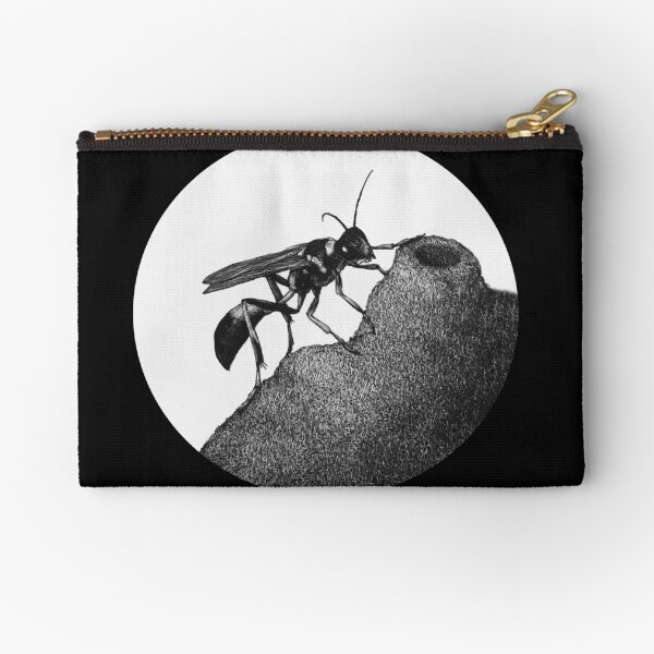 Mud Dauber Zipper Pouch