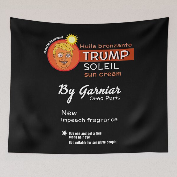 Item preview, Donald Trump Sun Cream - Funny Trump Merchandise - Trump impeachment - Trump Gifts designed and sold by happygiftideas.