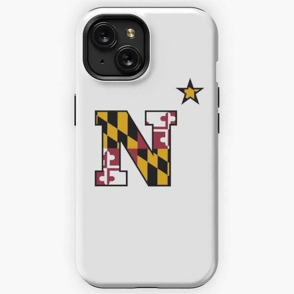 Navy Midshipmen iPhone Paisley Design Clear Case