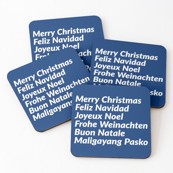 Item preview, Merry Christmas in different language designed and sold by atevern.