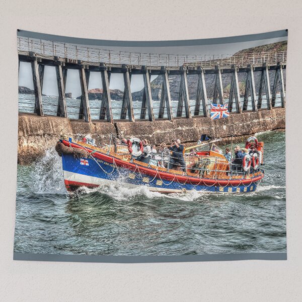 Item preview, Whitby's Old Lifeboat, RNLI Mary Ann Hepworth designed and sold by Steve H Clark.