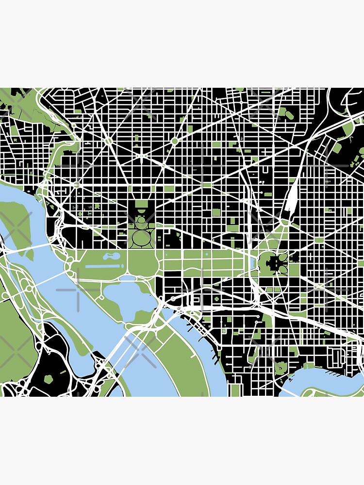 Map of Washington, DC by DC-Confidential