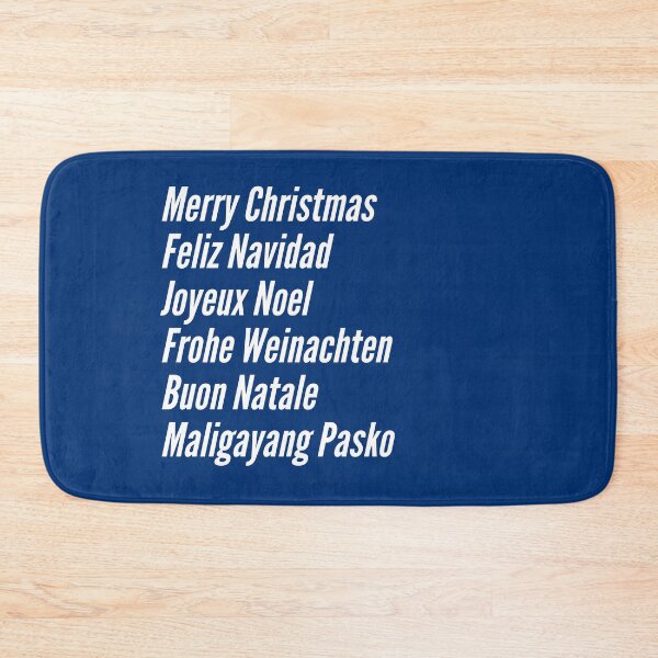 Item preview, Merry Christmas in different language designed and sold by atevern.