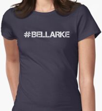 #BELLARKE (White Text) Women's Fitted T-Shirt