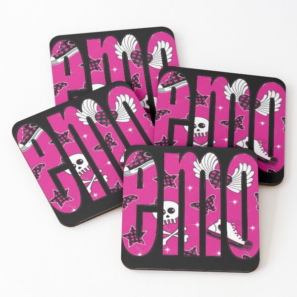 Item preview, Emo Pink Pattern  designed and sold by SerpentSkyArts.