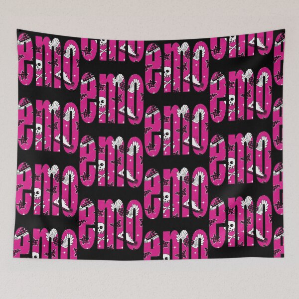 Item preview, Emo Pink Pattern  designed and sold by SerpentSkyArts.