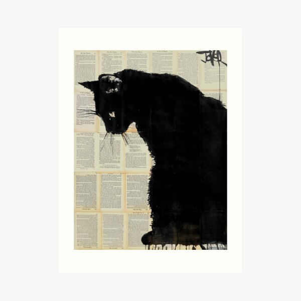 cat Art Print
