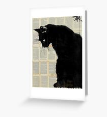 cat Greeting Card