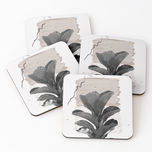 Item preview, Fiddle Leaf Abstract - Naturelle #2 #minimal #wall #decor #art  designed and sold by Anita's & Bella's Art.