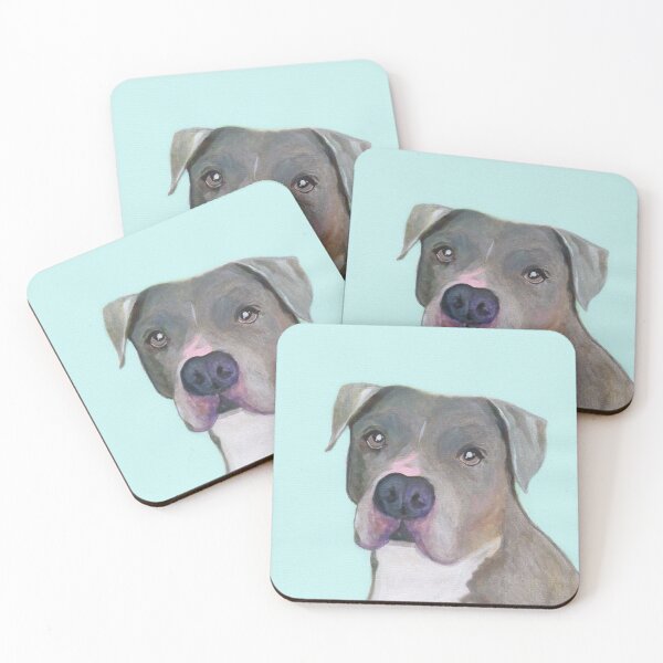 Item preview, Blue Pitbull - Staffy designed and sold by jessies-jaded.