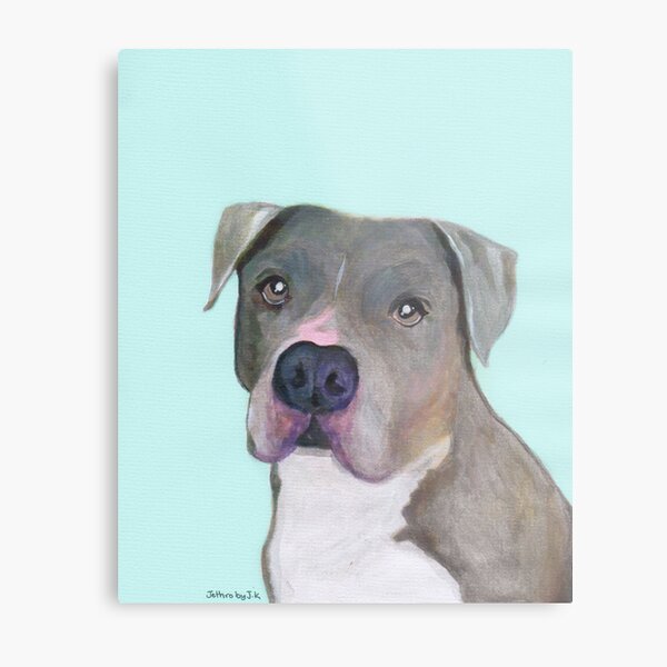 Art Mural Sur Le Theme Staffy Redbubble