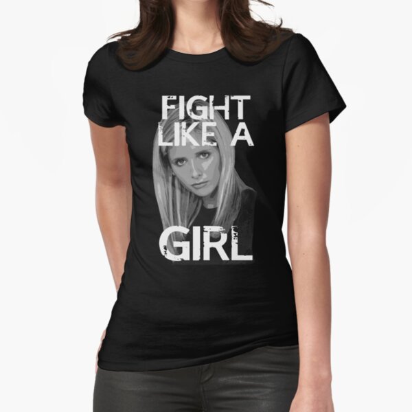 Fight Like A Girl Fitted T-Shirt
