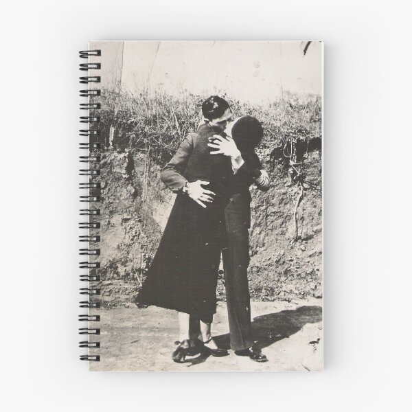 Item preview, Bonnie and Clyde Kiss Photo Art designed and sold by SolanaHouse.