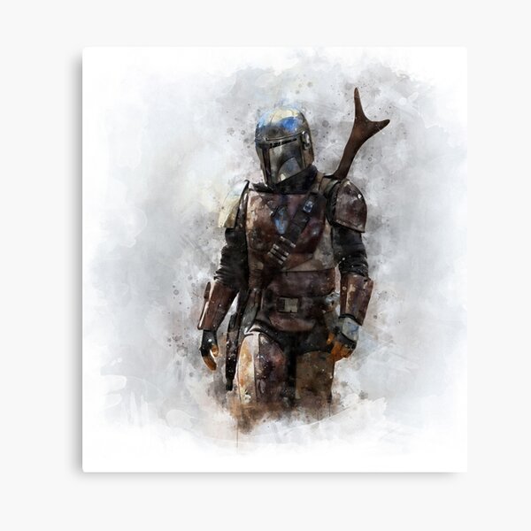 Mando Canvas Print