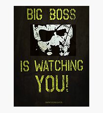 B. B. is watching you! Photographic Print
